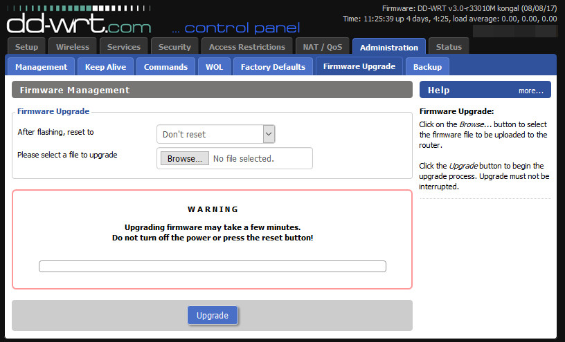 netgear vmdg280 firmware update